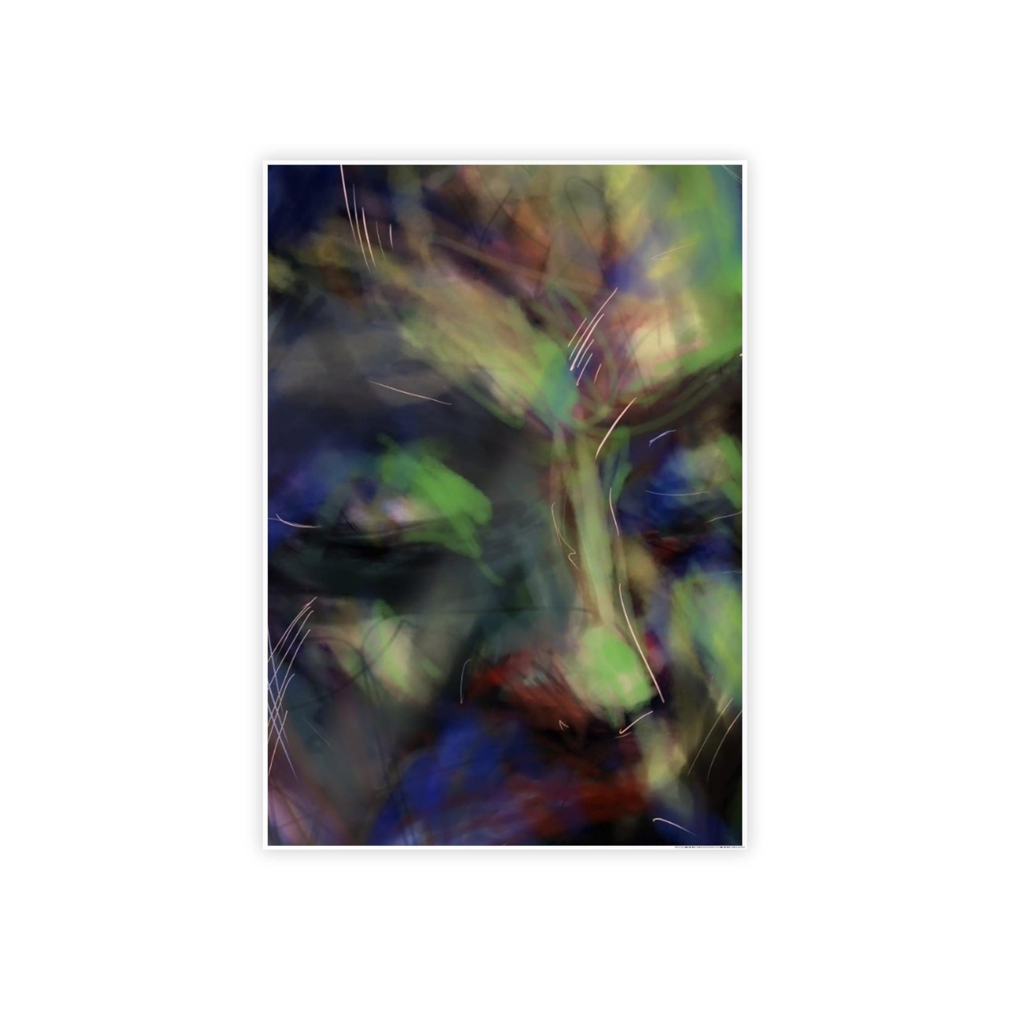 Abstract Art Gloss Poster