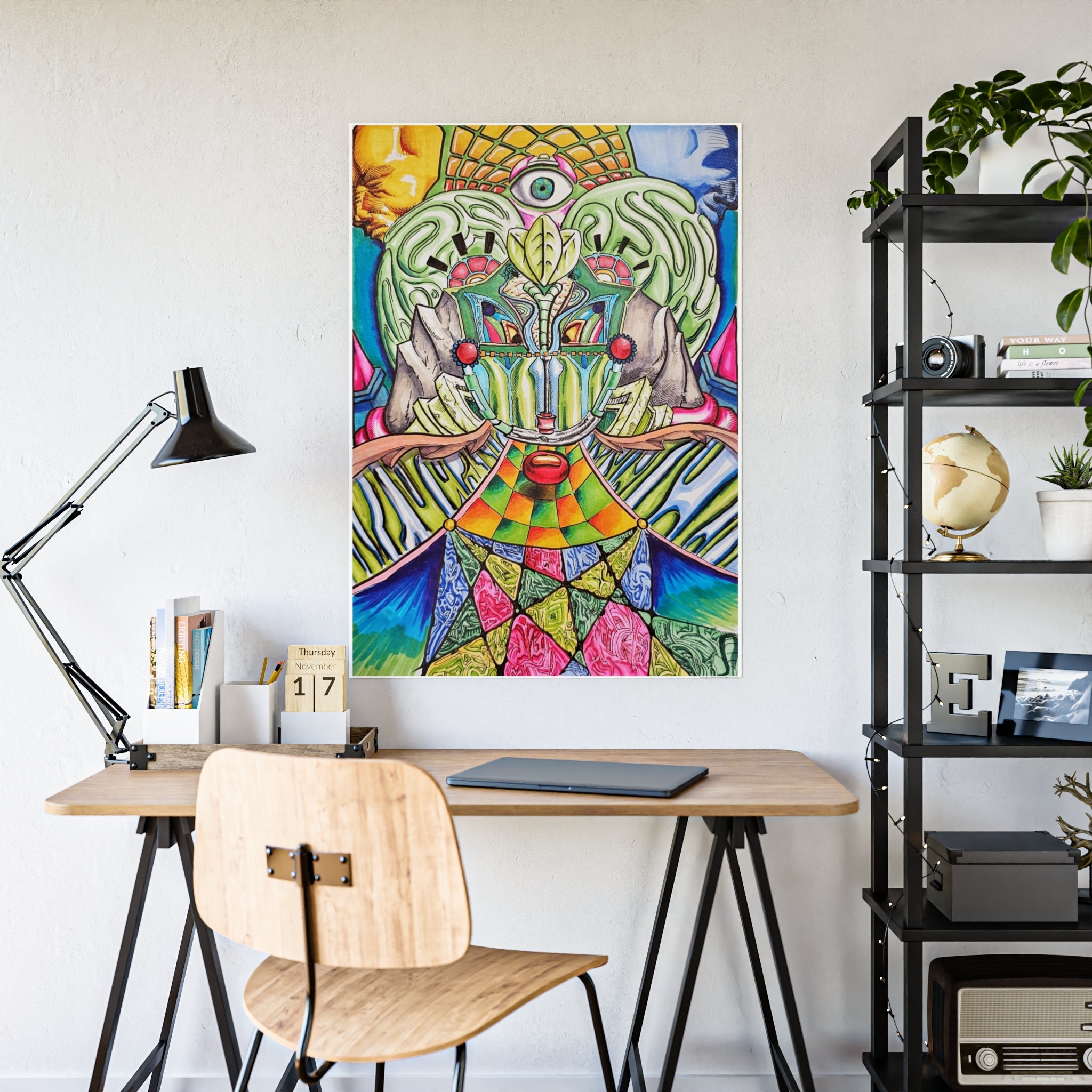 Vibrant Art Print