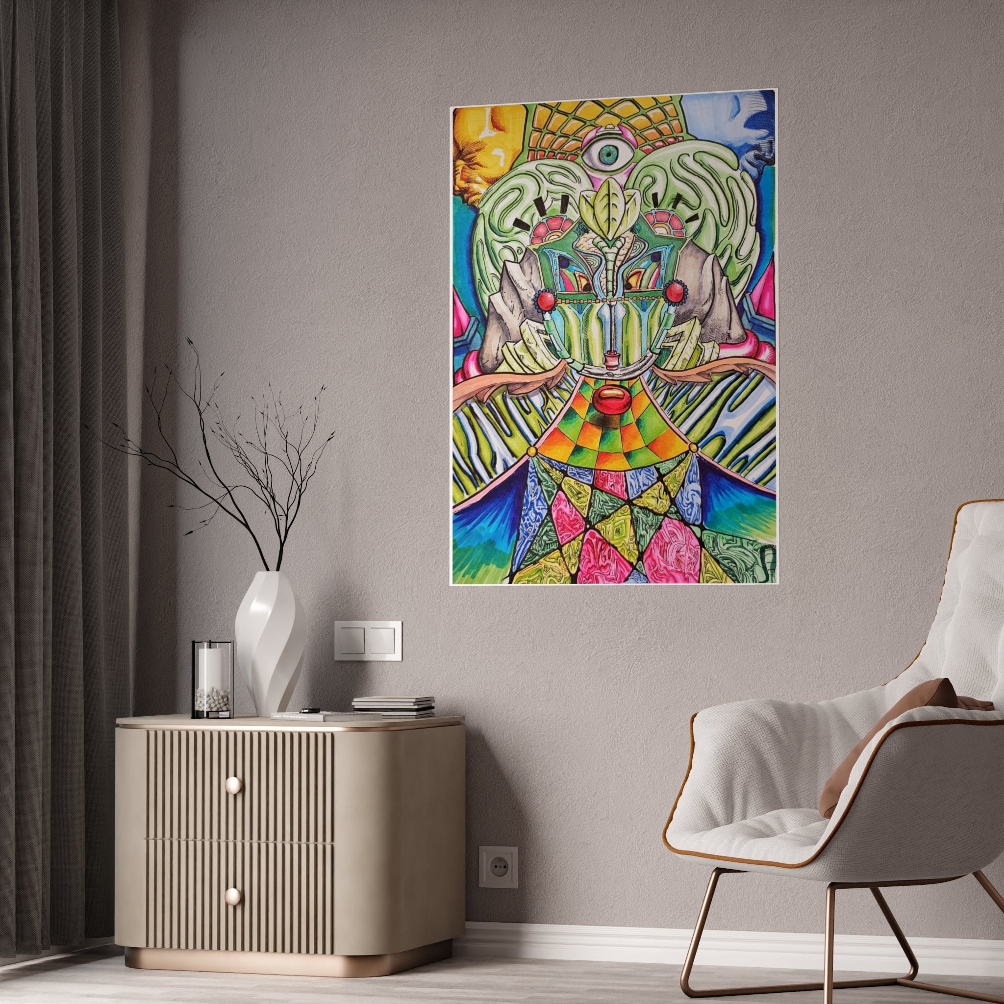 Vibrant Art Print