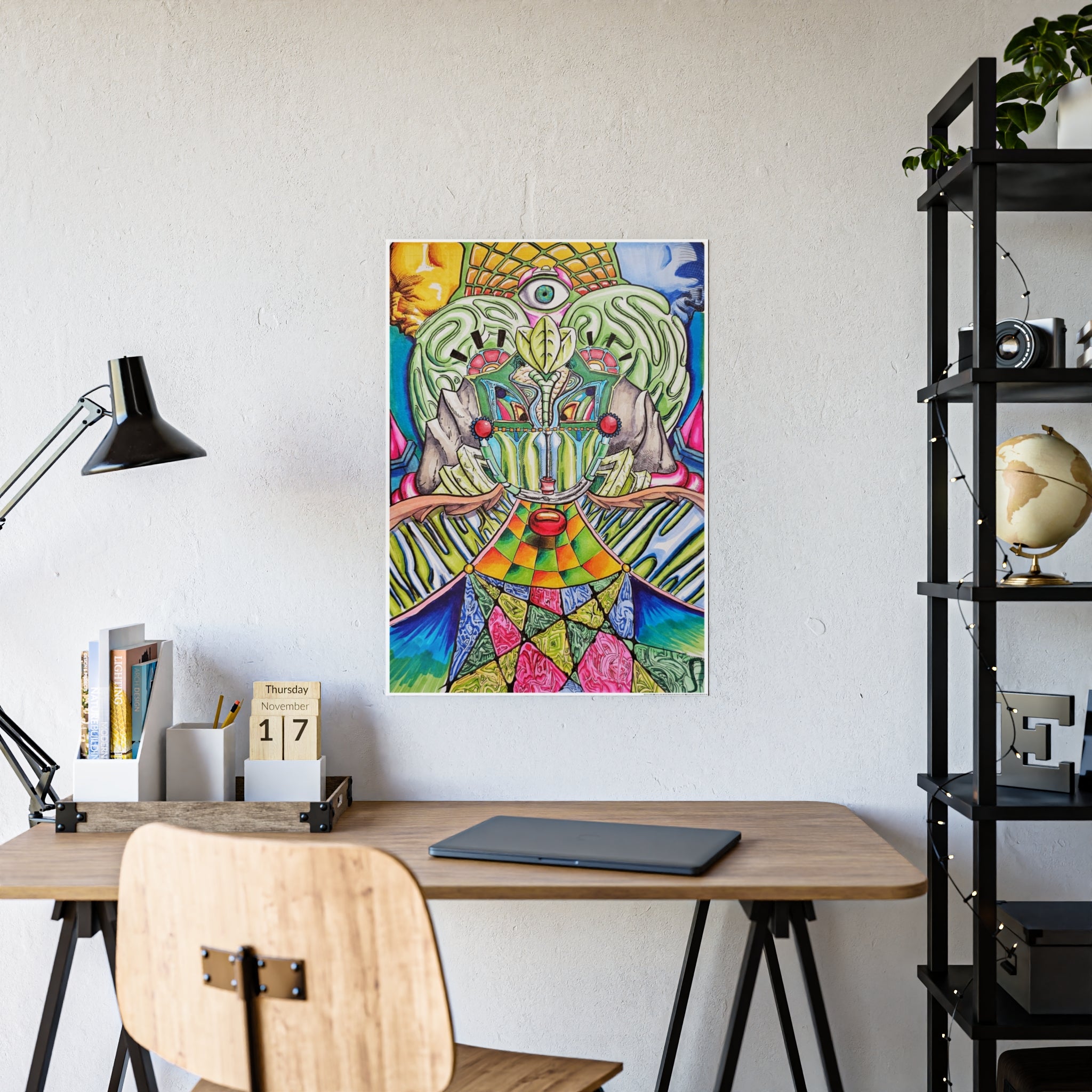 Vibrant Art Print