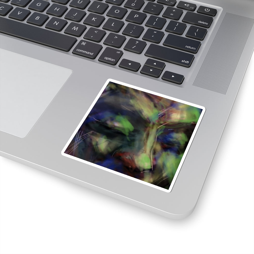 Abstract Art Kiss-Cut Stickers, Colorful Decor