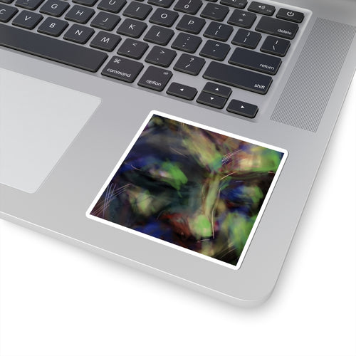 Abstract Art Kiss-Cut Stickers, Colorful Decor