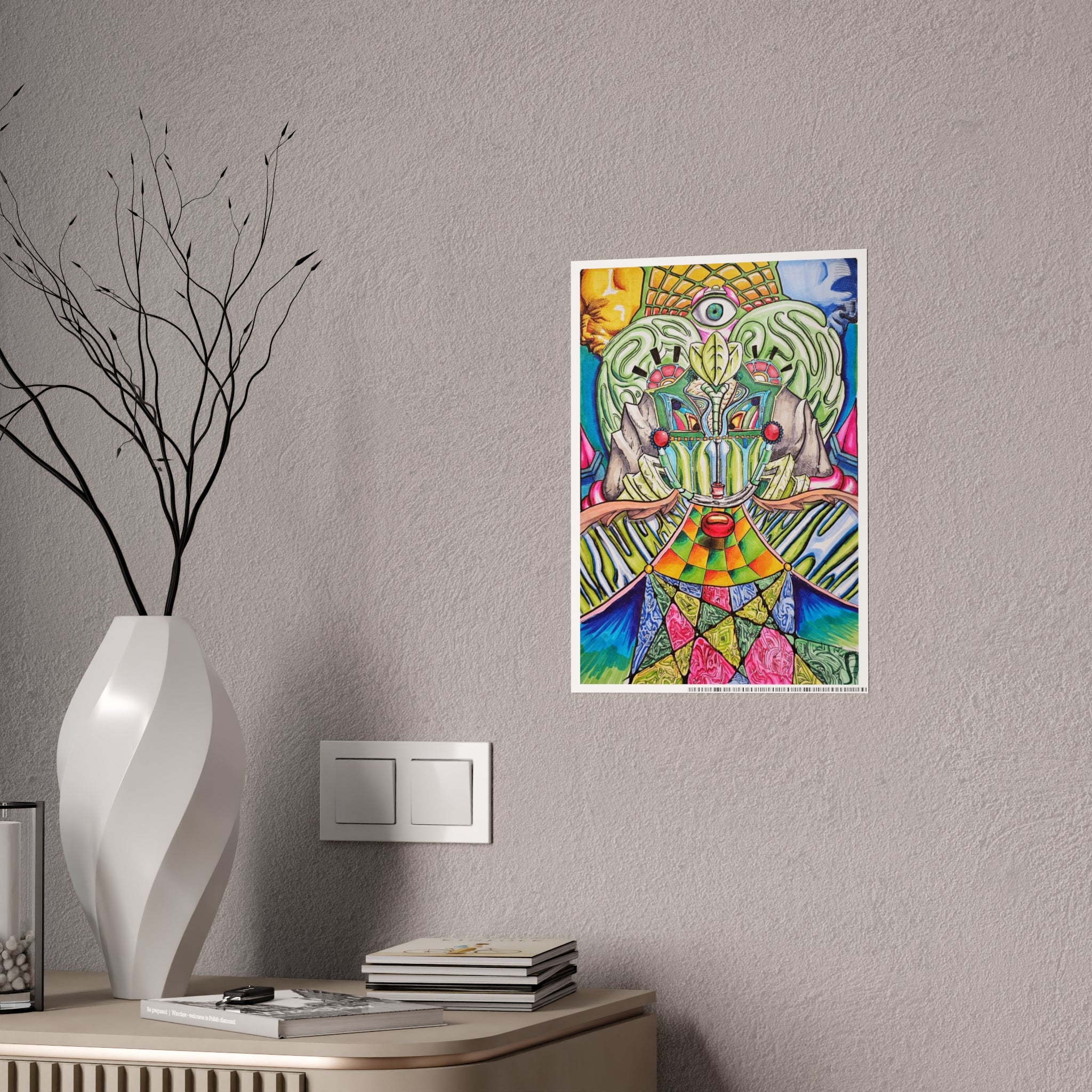 Vibrant Art Print