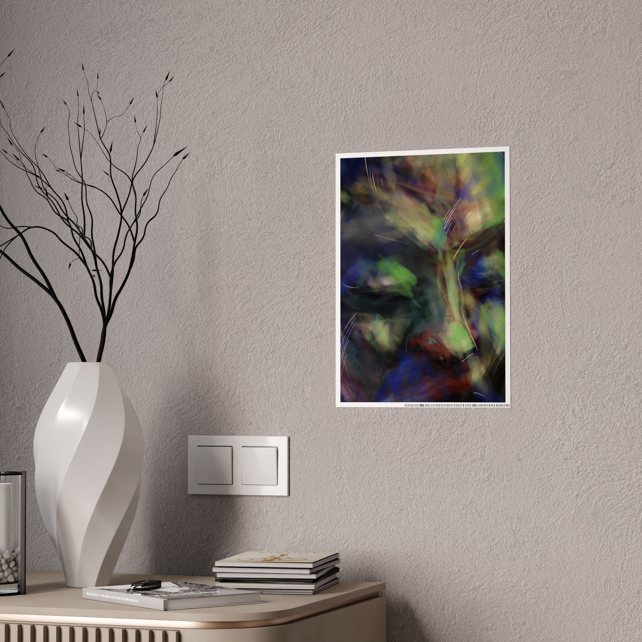 Abstract Art Gloss Poster