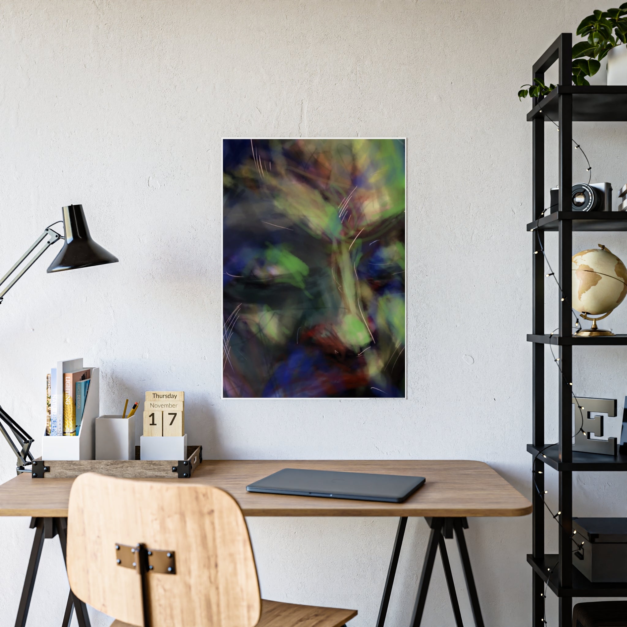 Abstract Art Gloss Poster