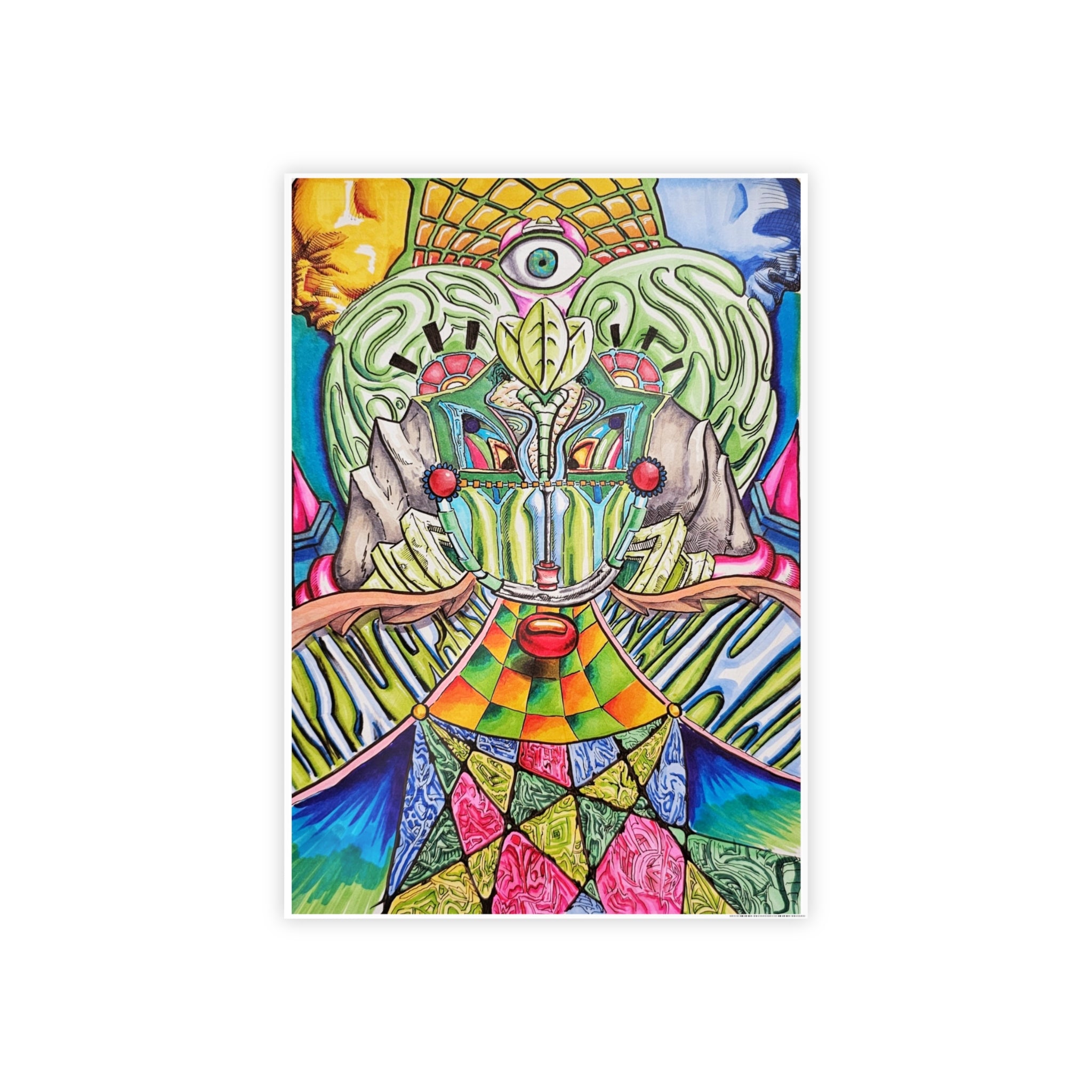 Vibrant Art Print