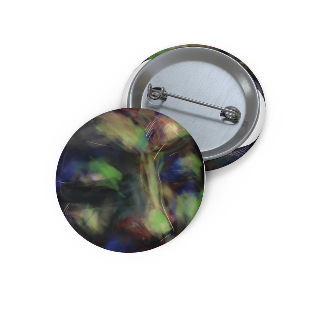 Custom Art Pin Buttons - Wearable Art