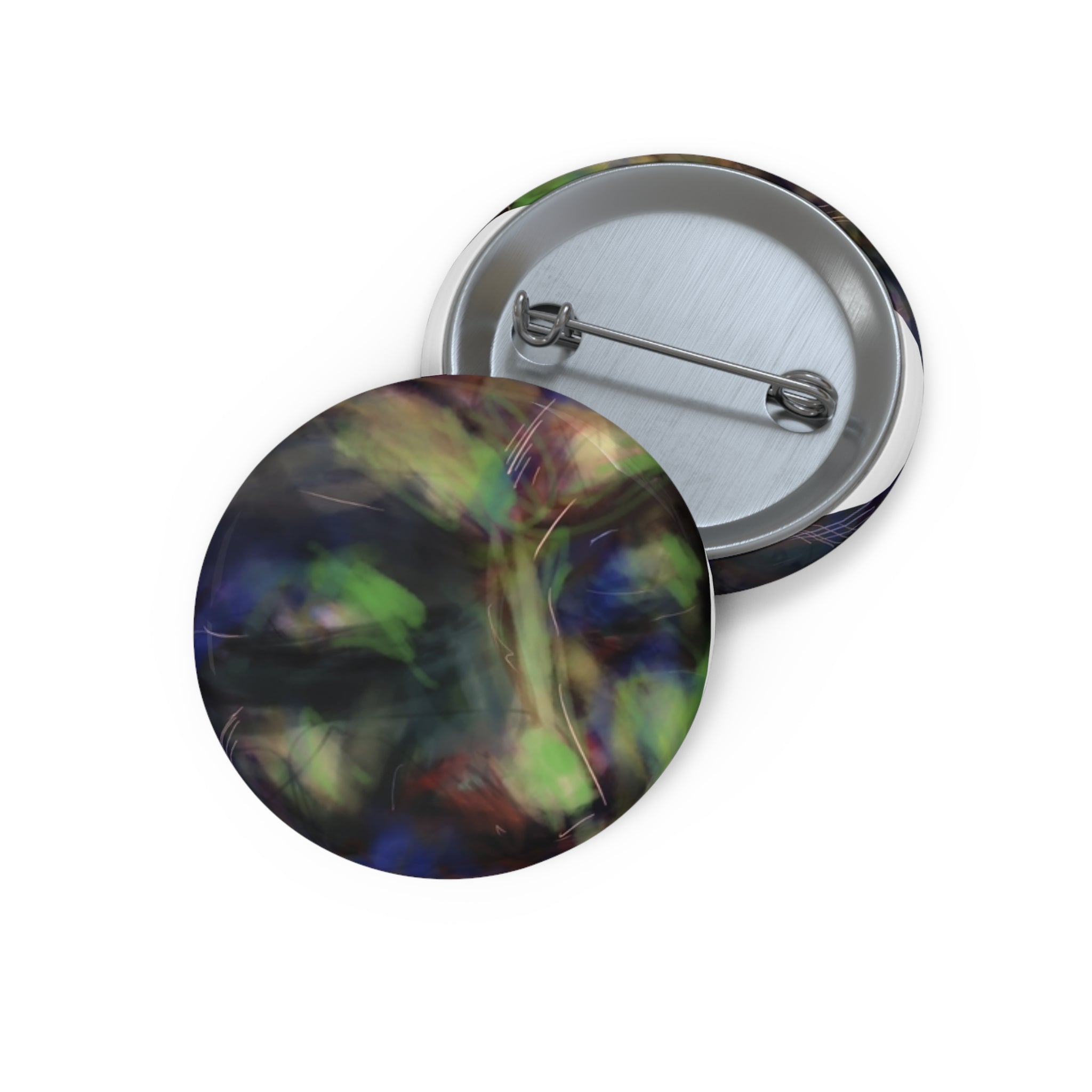 Custom Art Pin Buttons - Wearable Art