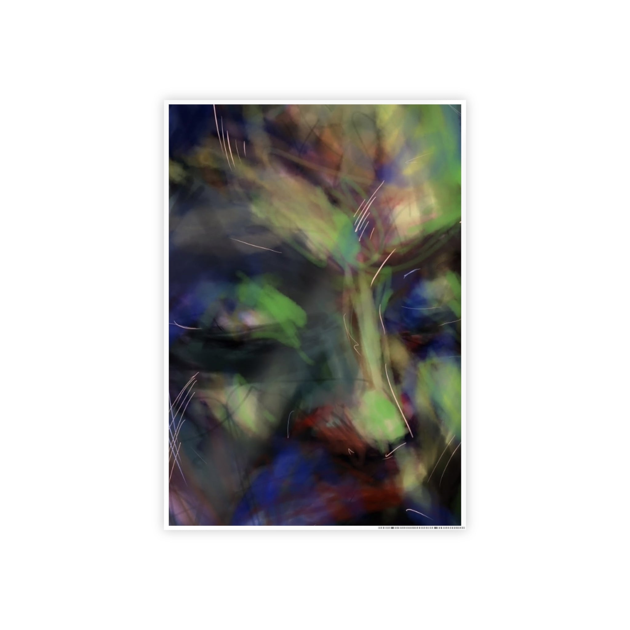 Abstract Art Gloss Poster