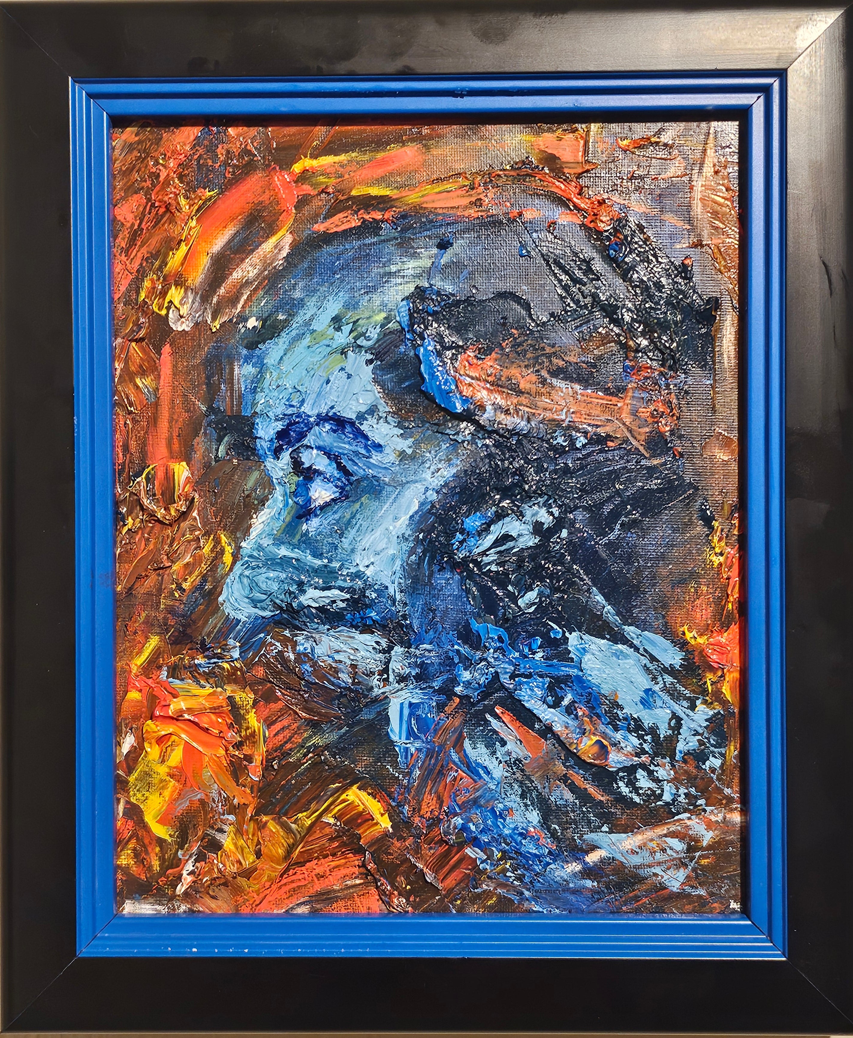 Original Painting - "Quiet!"