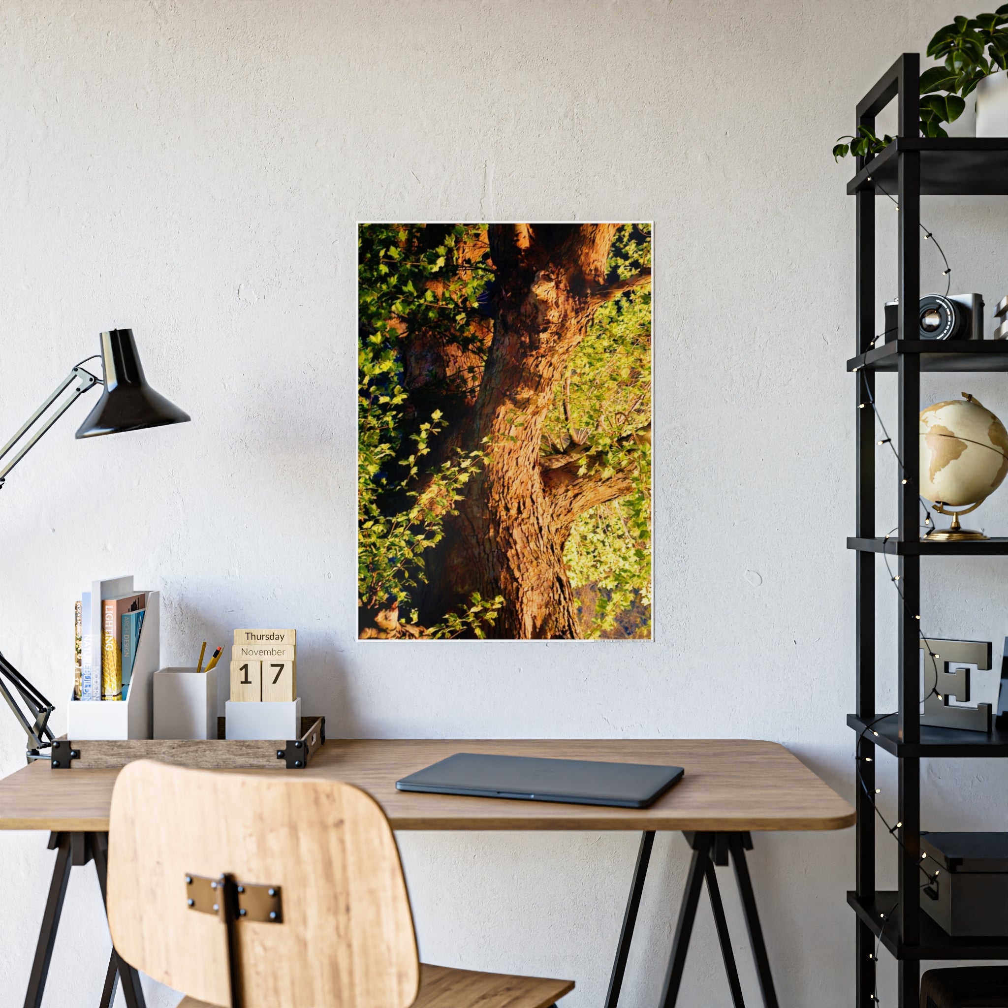 Nature-Inspired Gloss Poster Art