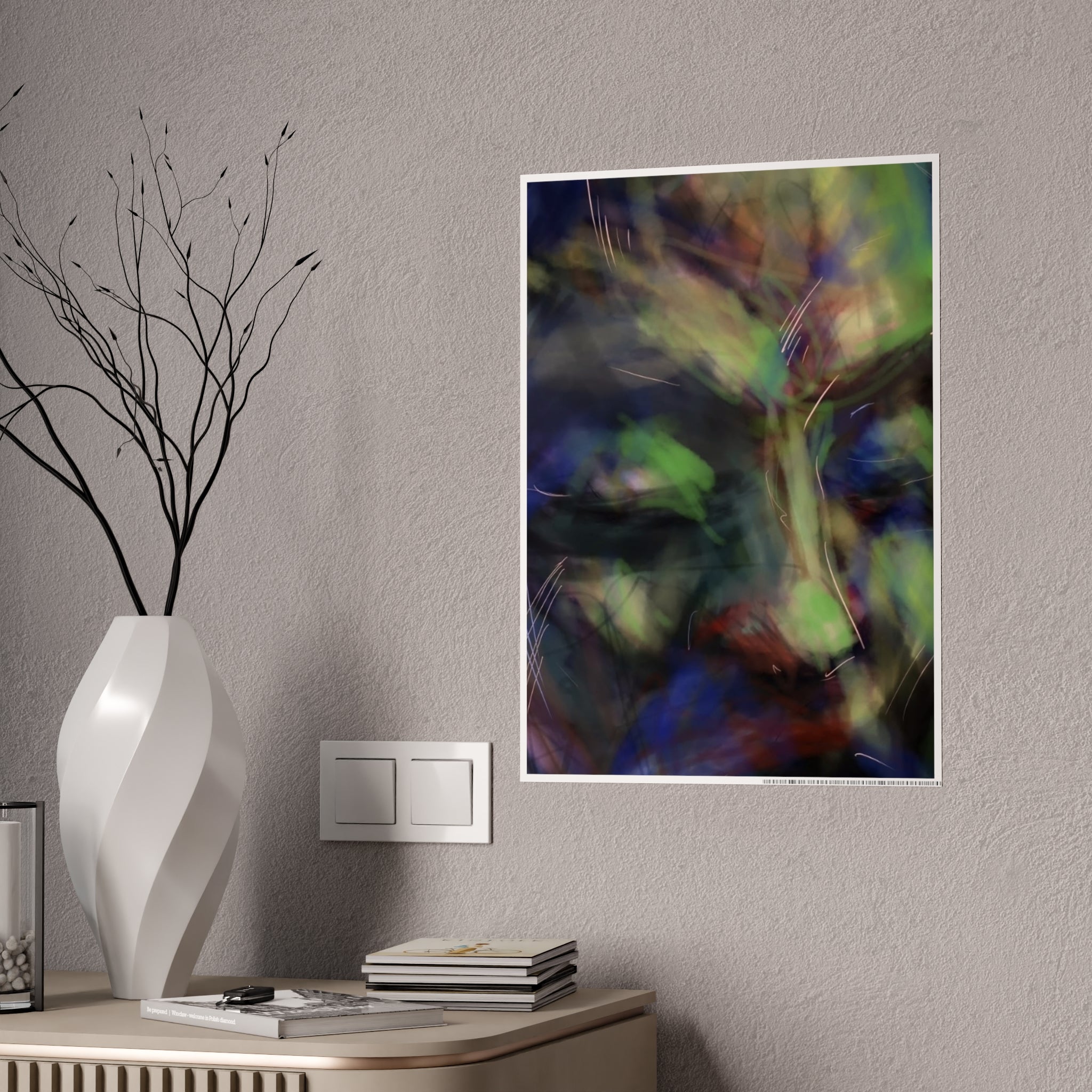 Abstract Art Gloss Poster