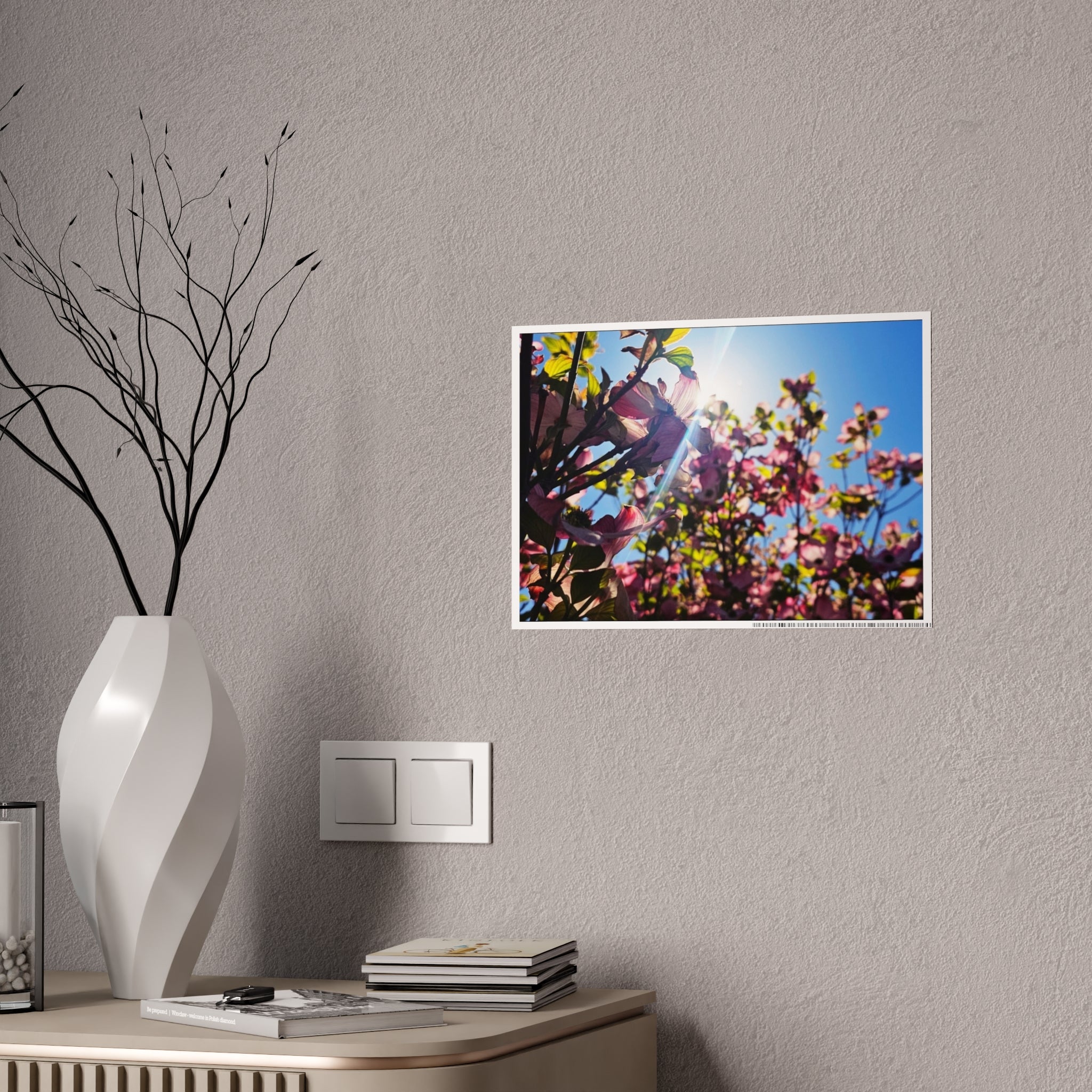Blooming Spring Gloss Poster Art Print