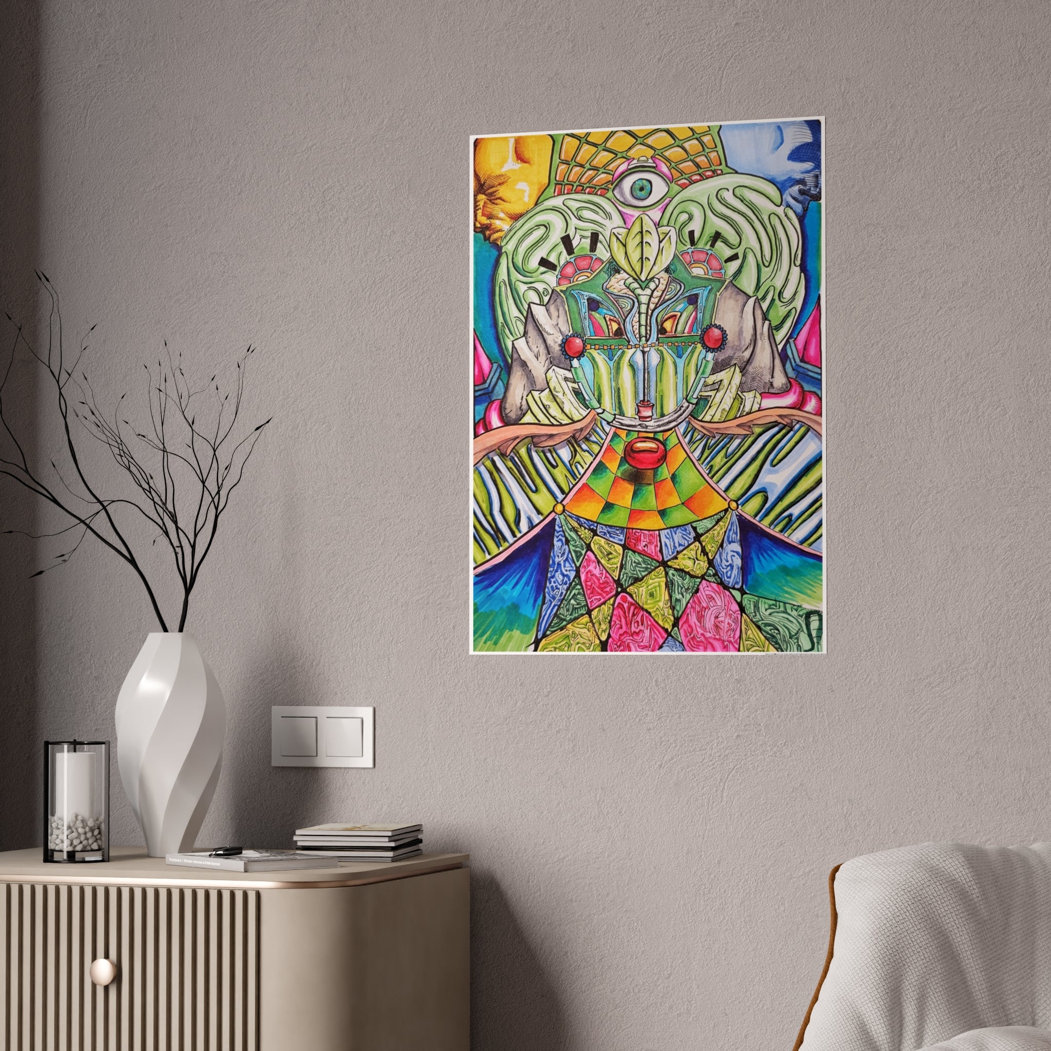 Vibrant Art Print